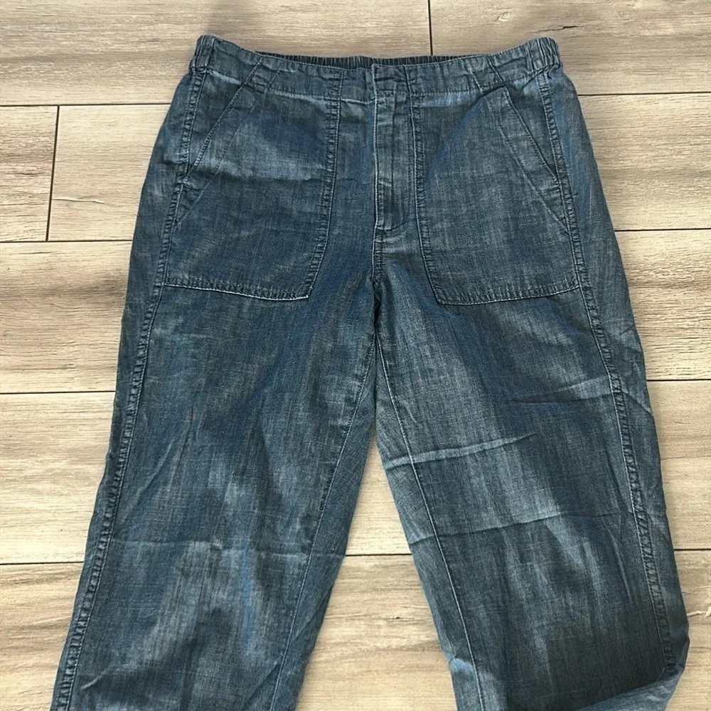 J. Crew cotton blend Denim Blue Casual Pants size 6